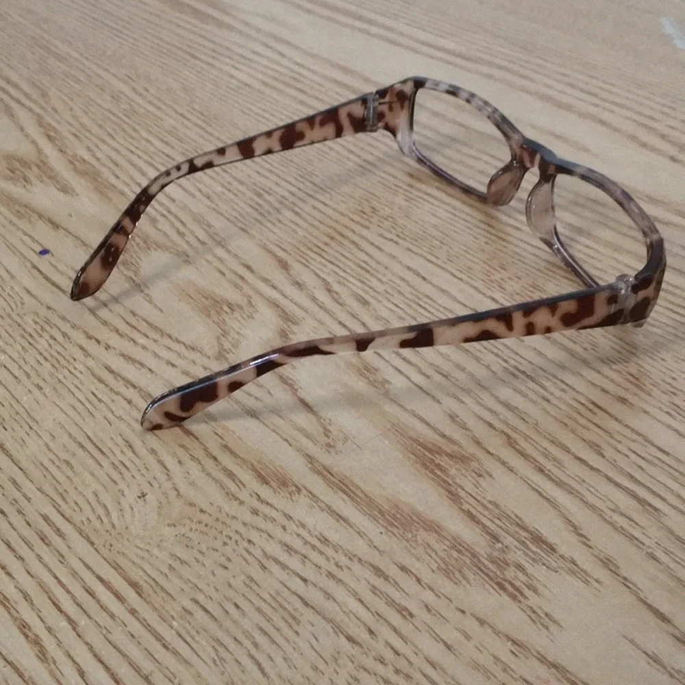 New Women’s Blue light Animal Print Glasses One size